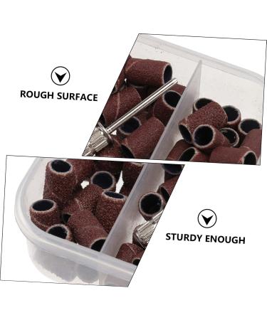 FRCOLOR 1 Box Boxed Manicure Circle Nail Sanding Band Nail Sanding Ring Pedicure Sanding Bands Drill Sanding Band Gel Nail Tools Nail Head Advanced Resin Abrasive Cloth Scrub Cover 1.27x0.8cm Brown - Buy Online on GoSupps.com