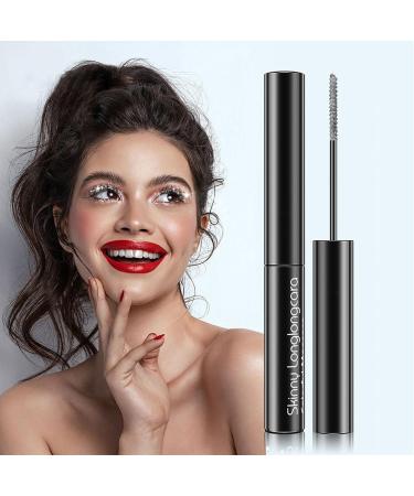 Glitter Mascara - Natural Eye Mascara - Clear and Bright Lengthening Mascara - Smudge-Proof Glitter Eye Makeup for Girls Women Wedding Makeup Goforwealth - Buy Online on GoSupps.com