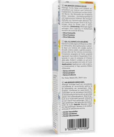 Arlberger Arnika Gelee 60ml | Cooling Decongestant Gel for Sunburn Insect Bites & Sprains | All Skin Types | Shop Internationally - Buy Online on GoSupps.com