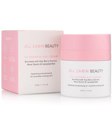 Jill Zarin Beauty UV Defense Day Cream | Restorative Lipopeptides & Antioxidants | Unscented | 1.7 fl. oz | Shop Internationally - Buy Online on GoSupps.com