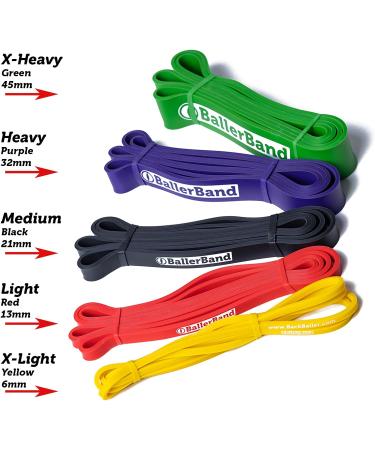X-Light Yellow Pull Up Assistance Exercise Resistance Bands - Heavy Duty Powerlifting & Fitness Bands for Strength Training and Stretching - Buy Online on GoSupps.com