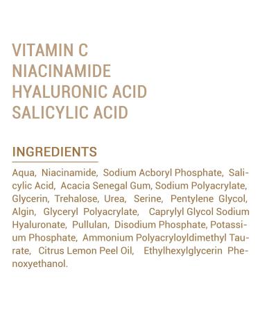 Hydrating Niacinamide with Salicylic Acid Serum for Face | Dark Spot Corrector & Plump Skin | 1 fl. oz Made in Europe - Buy Online on GoSupps.com