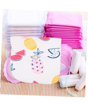 3pcs Healeved Napkin Storage Bag Set - Portable Hygiene & Makeup Pouch for Travel - Buy Online on GoSupps.com