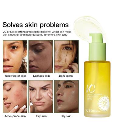 Buy Vitamin C Green Tangerine Face Serum - Nourishing & Moisturizing Facial Serum 50ml - Shop Internationally - Buy Online on GoSupps.com