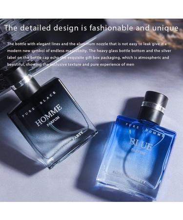 Men's Fragrance Sets - Fresh Long Lasting Eau de Parfum - Men's Everyday & Dating Fragrances Exude Manly Charisma 60ml/2.0 Fl Oz Black - Buy Online on GoSupps.com