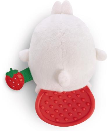 NICI 49477 Molang Teething Ring | Soft 12cm Cuddly Toy for Babies & Toddlers | International Shipping Available - Buy Online on GoSupps.com