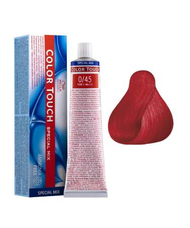 Wella Professionals Touch Semipermanent Hair Colour Number 0/45