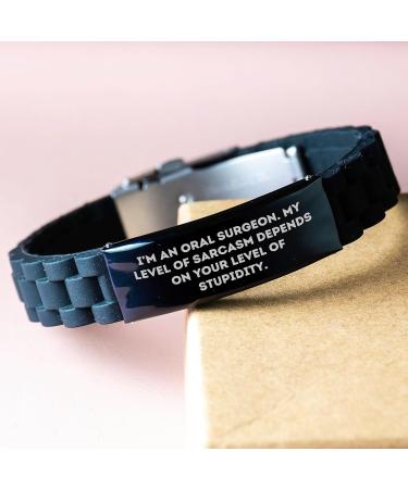 Funny Gifts from Men - I'm An Oral Surgeon My Level Of Sarcasm Depends On Your Level Of Stupidity - Buy Online on GoSupps.com