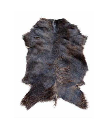 Provellus Goatskins Goat Fur No Odour Top Tanning Natural Bargain (Dark Unit Price 110-120 cm)