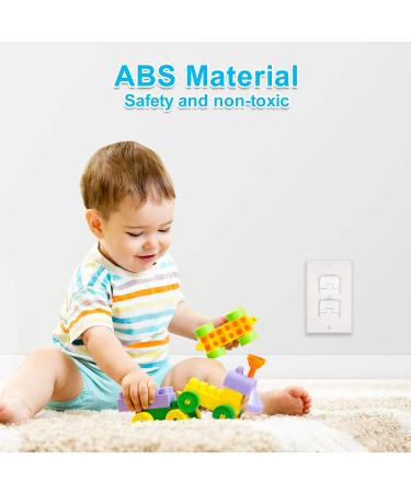 Outlet Covers (45 Pack) with Hidden Pull Handle Baby Proofing Plug Covers 3-Prong Child Safety Socket Covers Electrical Outlet Protectors Kid Proof Outlet Cap 45 Count (Pack of 1) - Buy Online on GoSupps.com