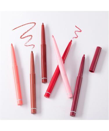 Lip Liner Set Lip Contour Set Waterproof Lip Liner Makeup Lip Liner 6x Waterproof Lip Makeup Pencils Matte Lipstick Smudge Proof Lip Liner LongLasting Lip Gloss for Women - Buy Online on GoSupps.com