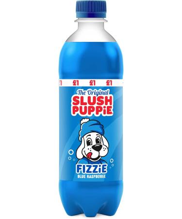 Slush Puppie Fizzie 12 x 500ml (Blue Raspberry) - Buy Online on GoSupps.com