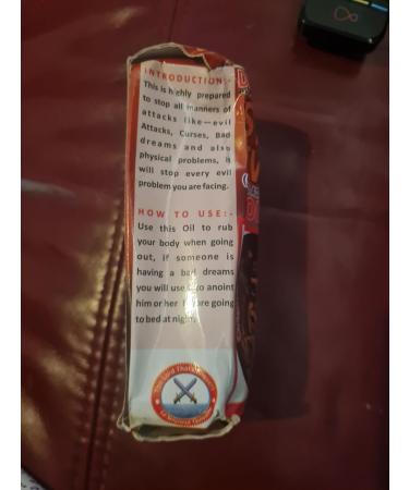 Dr. Jay Stop Evil Spiritual Oil Original Dabiduro Oil Traditional Evil Protection - Buy Online on GoSupps.com