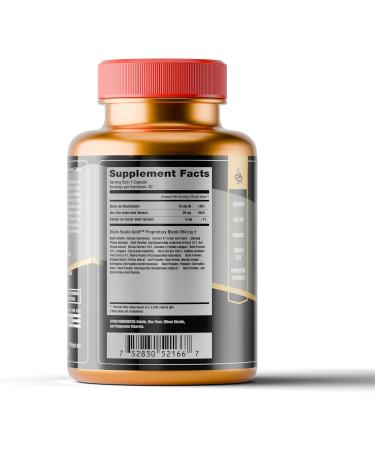 Limited Edition Black Snake Gold by Vigor Labs Male Enhancement Supplement Enhances Blood Flow for Firmness and Size (30 Capsules) - Buy Online on GoSupps.com