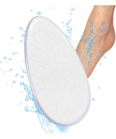 Heel Scrubber | Glass Callus Remover | in-Shower Foot Scrubber Dead Skin Remover Dry Heels Skin Remover Pedicure Kit for Feet Dead Skin Smoothing Egg - Buy Online on GoSupps.com