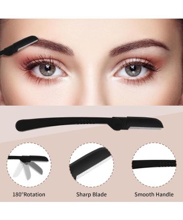 7-Part Stainless Steel Tweezers Set | Precision Eyebrow & Beard Hair Removal - Ideal for Men & Women (Black) - Buy Online on GoSupps.com