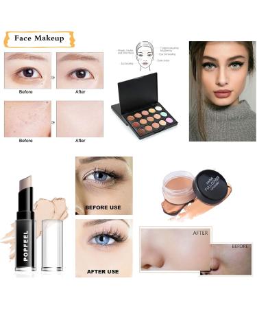 29-Piece All-In-One Makeup Kit: Complete Gift Set for Women - Eyeshadow, Blush, Lipstick, Concealer & More - Pro Beauty Bundle (#6 KIT003B) - Buy Online on GoSupps.com