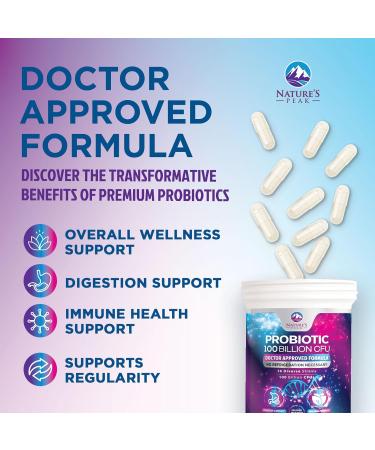 Probiotics 100 Billion CFU - 16 Premium Strains + Prebiotics - Best Probiotics for Women & Men - Supports Immune Digestive & Gut Health Supports Occasional Constipation Gas & Bloating - 60 Capsules 60 Count (Pack of 1) - Buy Online on GoSupps.com