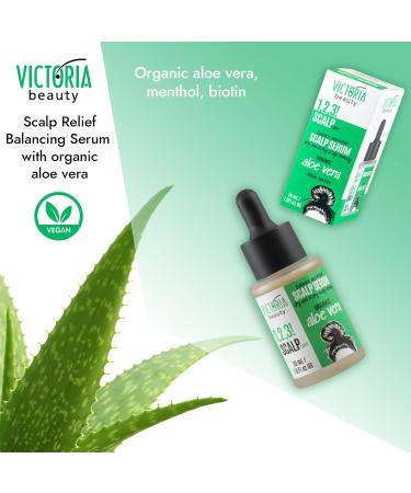 Victoria Beauty Tea Tree Oil Scalp Serum - Moisturizing Solution for Dry & Itchy Scalp - 30ml - Buy Online on GoSupps.com