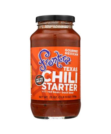 Frontera All Natural Texas Chili Starter, 24 Ounce (Pack of 6)