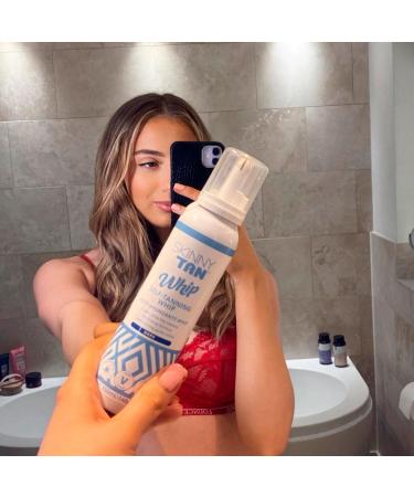 Skinny Tan Self-Tanning Whip - Nourishing Glow Body Tanner with Hyaluronic Acid & Superfoods - Dark 5 oz - Best Self Tan for Radiant Skin - Buy Online on GoSupps.com