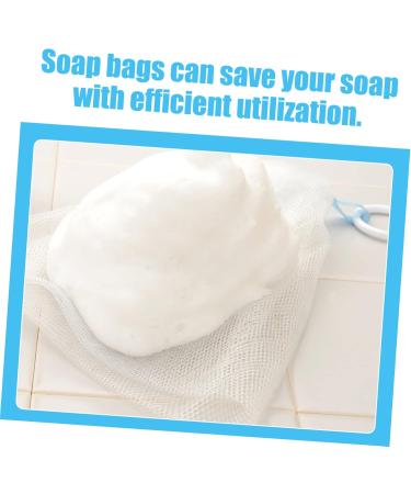Outanaya 2pcs Foaming Net Soap Mesh Bag Soap Foaming Pouches Foaming Face Soap Pouches or - Buy Online on GoSupps.com