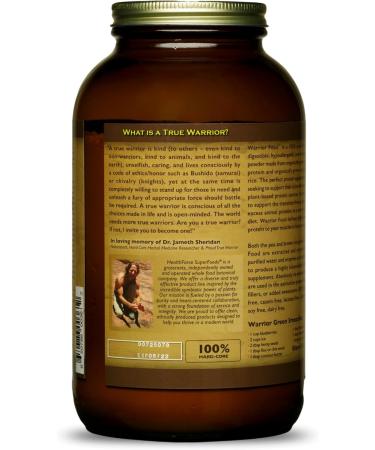 HealthForce SuperFoods Warrior Food Protein Powder - Vanilla Flavor - 500g | Premium Vegan Protein for Optimal Health - Buy Online on GoSupps.com