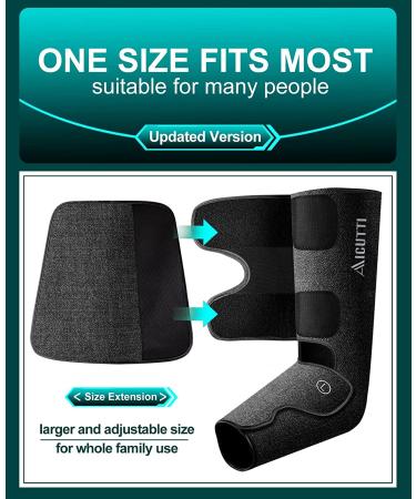 Compression Foot and Leg Massager with Heat - Ideal Gift for Edema and Varicose Veins - Buy Online on GoSupps.com