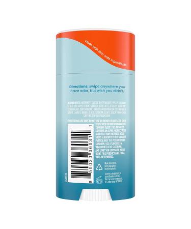 Lume Natural Solid Deodorant Stick - Aluminum-Free, Hypoallergenic & Unscented - 2.6 oz - Buy Online on GoSupps.com
