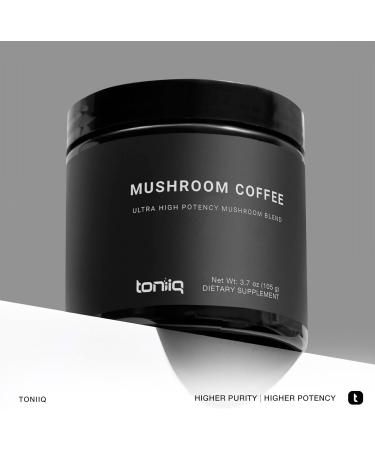 Mushroom Coffee - Ultra High Potency 10:1 Concentrated Extract - Colombian Sourced Beans with 10 Mushroom Blend Lion's Mane & Cordyceps - Rich & Functional Coffee Alternative - Third-Party Lab Tested Mushroom Coffee 105 g - Buy Online on GoSupps.com