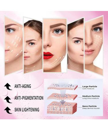 Rose Face Milk Serum Glow Rose Essence Rose Face Care Essence Milk Rose Extract Face Serum Rose Anti Aging Face Moisturizer Rose Face Essence Improve Dull Skin & Soft Skin Tone - Buy Online on GoSupps.com