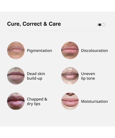 Cureskin Lip Scrub Combo | Lightening Lip Scrub for Men and Women + Tinted Lip Balm for Women and Men Combo | Lip Balm Combo - Buy Online on GoSupps.com