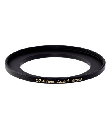 LUID X2 Brass 52mm to 67mm Step Up Filter Ring Adapter 52 67 Luzid