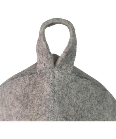 Jocero Sauna Hut - 70% Wool Felt Cap for Men & Women | Premium Universal Size Sauna Hat for Wellness - Buy Online on GoSupps.com