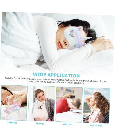 FOMIYES 12 Pcs Unicorn Blindfold Eye Masks for Kids - Soft & Wear-Resistant Sleeping Eye Shades | Cartoon Polyester Sleep Eye Patches - Buy Online on GoSupps.com