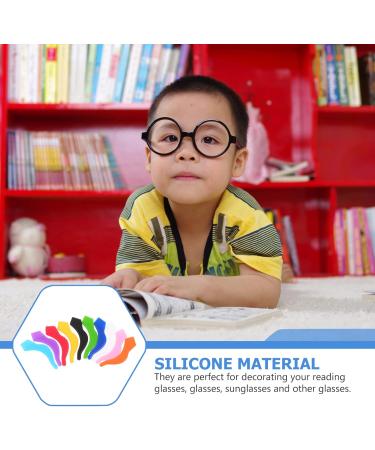 Milisten 40pcs Sports Eyeglass Strap Holder - Silicone Ear Hook Sleeves for Kids & Adults in Mixed Colors | Durable & Comfortable - Buy Online on GoSupps.com