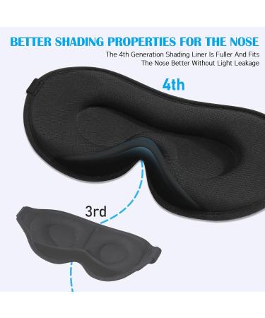 Boniesun 2023 Summer 3D Sleep Mask - Breathable Light Blocking Eye Mask for Side Sleepers | Unisex Design for Ultimate Comfort - Buy Online on GoSupps.com