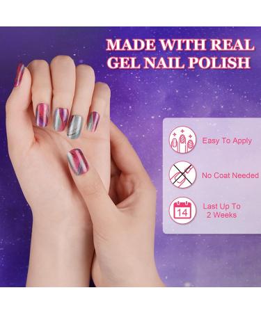  BoloShine Boloshine 20-Piece Semi-Cured Gel Nail Stickers - Full Coverage - UV Gel Strips for Women and Girls - Manicure - Buy Online on GoSupps.com