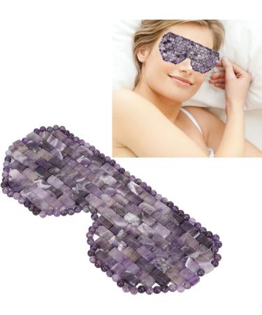 Verdant Touch Jadestone Sleeping Eye Ciper | Natural Eye Cushion for Wrinkle Reduction Sleep Promotion & Tiredness Relief | Amethyst & Jadestein - Buy Online on GoSupps.com