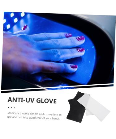 minkissy 2 Pairs Sun Gloves Pink Gloves Nail Art Uv Gloves Nail Uv Gloves Manicure Uv Gloves Nail Art Supplies Nail Art Anti-uv Gloves Uv Protection Gloves for Nail Summer Nylon Gel - Buy Online on GoSupps.com