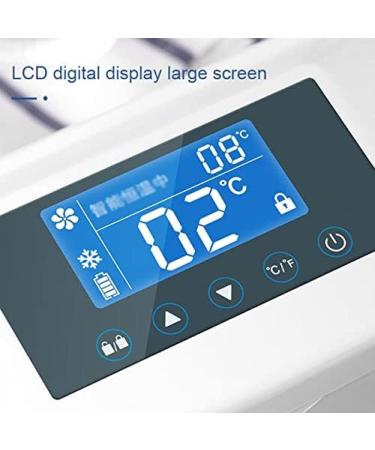 Diabetic Mini Fridge Portable Insulin Cooler Medicine Refrigerator Compact Medical Cooling Box 189x82x74mm With LED Display For Home Vehicle Camping Travel Double battery - Buy Online on GoSupps.com