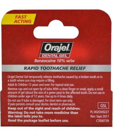 Orajel Dental Gel - Buy Online on GoSupps.com