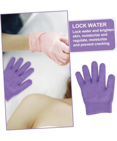 Ipetboom Moufles Hydratants en Gel pour Soins des Mains Taille Unique Hydratants aux Huiles Essentielles pour Adultes Usage Spa Exfoliation Mains S ches Couleur Violet - Buy Online on GoSupps.com