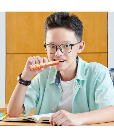 Sensory Chew Stick Toys (5 Pack) - Extra Tough Tool for ADHD, Autism, SPD - Oral Motor Stimulation for Special Needs - Buy Online on GoSupps.com