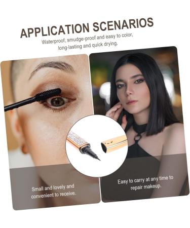TOVINANNA Pen Ink Eyeliner 3pcs Eyeliner Eyelash Tool for False Lashes Eye Makeup Tool Makeup Pen Woman Self-adhesive Alloy - Buy Online on GoSupps.com