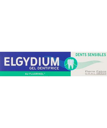 Elgydium Sensitive Teeth Toothpaste Gel 75ml - Soothes & Protects Sensitive Teeth | International Shipping Available - Buy Online on GoSupps.com