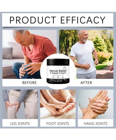 Feet Neuropathy Cream 120g Soothing Fast-Acting Formula Hand Lotion and Foot Cream for Neuropathy Relief Moisturizing Support for Neck Joint and Muscle Comfort Daily Use at Home - Buy Online on GoSupps.com