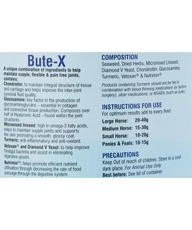 Osmonds Unisex's OMD0360 Bute-x Dry Blend Clear 1 kg - Buy Online on GoSupps.com