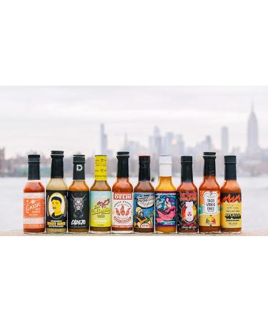  Hot Ones Season 21 Lineup, Hot Sauce Challenge Kit Made with  Natural Ingredients, Unique Condiment Gift Box is the Ultimate Variety Pack  for Spice Lovers, 5 fl oz Bottles Produced