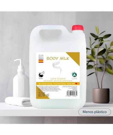  VITACAB Body Milk 5 Litre Bottle - Body Milk - Intense Hydration and Gentle Aroma Ideal for Refilling Small Formats in Hotels Accommodations and Home Use - Buy Online on GoSupps.com